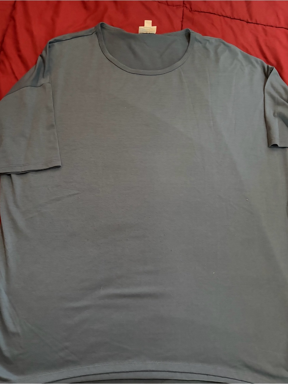 LuLaRoe Shirt Sleeve Tunic —Slate Blue